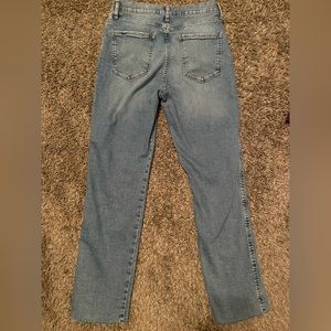 size 8 skinny blue jeans